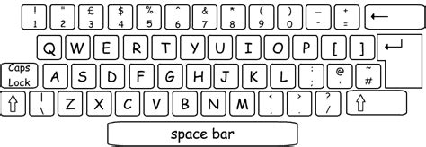 Free Printable Computer Keyboard Templates - Printable Templates