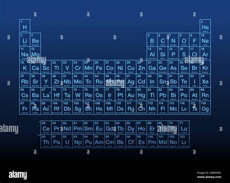 Periodic Table Of 118 Chemical Royalty Free SVG, Cliparts,, 53% OFF