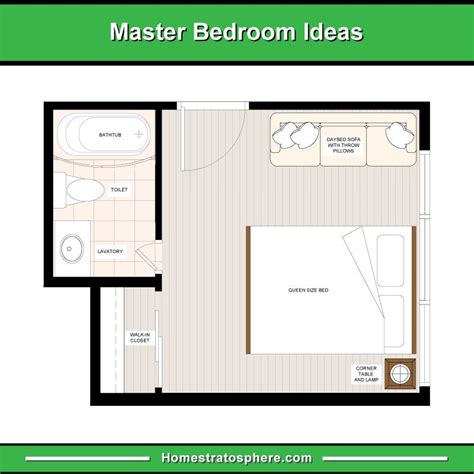 Simple Master Bedroom Floor Plans