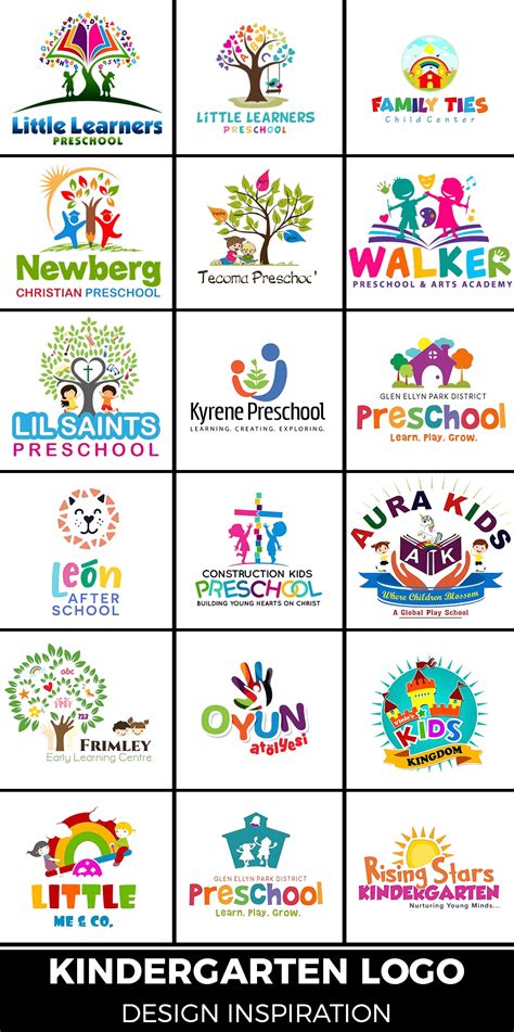 Pin by Julie on Education | Education logo design, Kindergarten logo ...