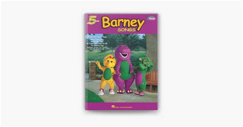 ‎Barney Songs (Songbook) on Apple Books