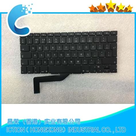 100%New A1398 UK keyboard For MacBook pro Retina 15.4" A1398 keyboard ...