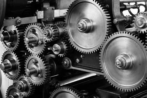 HD wallpaper: technics, gears, gear wheel, cog, metal, machinery ...