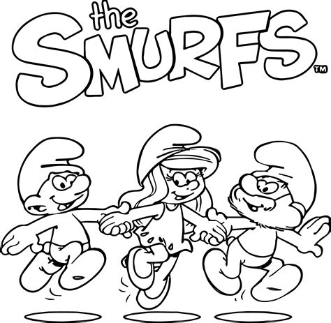 The Smurfs Coloring Pages at GetColorings.com | Free printable ...