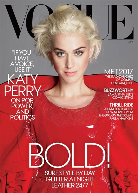 Katy Perry -Vogue Magazine US May 2017 Cover and Photos