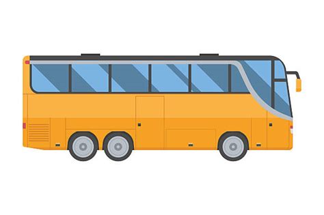 Coach Bus Clip Art, Vector Images & Illustrations - iStock