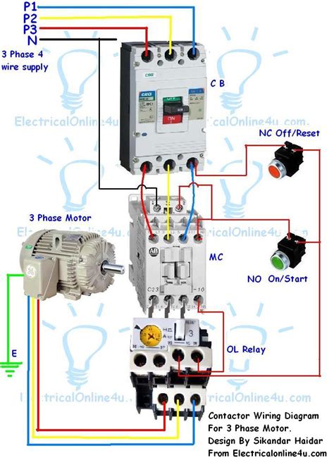 Contactor Wiring Diagram Brake