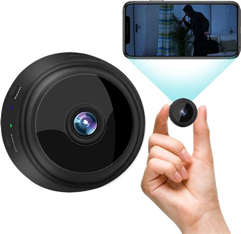 Buy OJXTZF Mini Spy Camera WiFi Wireless, Small Mini Security ...