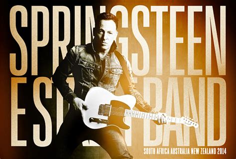 Bruce Springsteen High Hopes tour book :: Behance