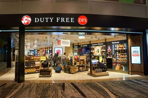 Duty Free at Singapore Changi Airport - Liquor & Cosmetics