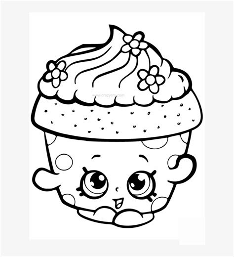 640 X 905 3 - Cute Cupcake Coloring Pages - 640x905 PNG Download - PNGkit