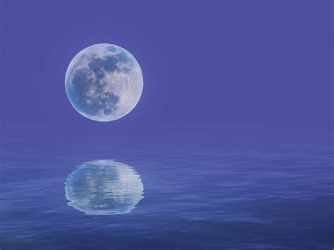 Moon Water Lake Reflection Free Stock Photo - Public Domain Pictures