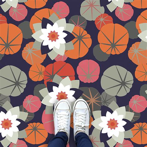 Flawless Floral Flooring For The Most Fantastic of Floors! | For The ...