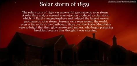 Solar Storm of 1859 #science | Worth knowing and astonishing facts