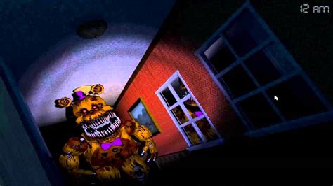 Fnaf 4 gameplay all jumpscares - YouTube