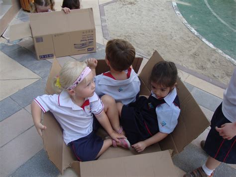 Fun with boxes - Pre-Kindergarten