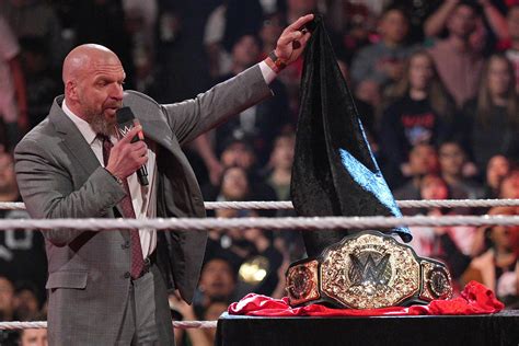 Wwe World Heavyweight Championship Triple H