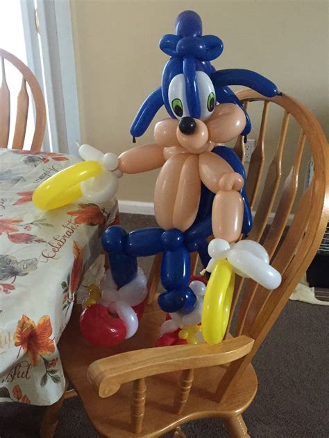 Sonic the Hedgehog balloon 😊 | Sonic the hedgehog, Sonic, Balloons