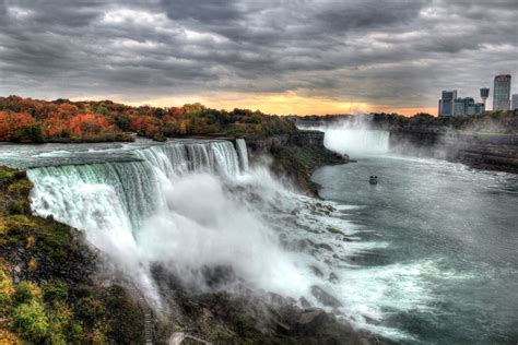 Sunset At Niagara Falls 5k Wallpaper,HD Nature Wallpapers,4k Wallpapers ...