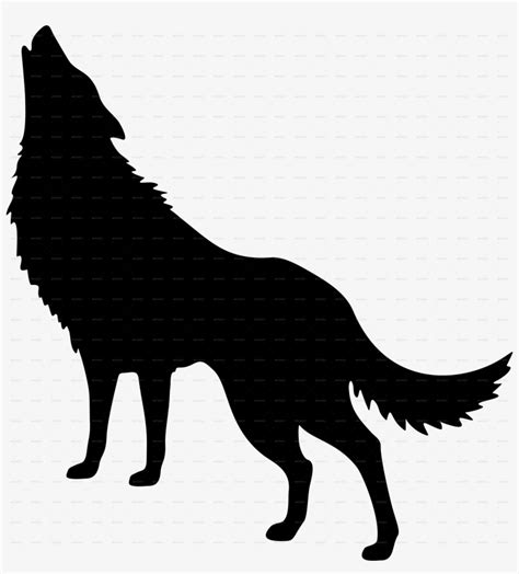 Howling Wolf Silhouette Clipart Clipart Library Clipart Library Clip ...