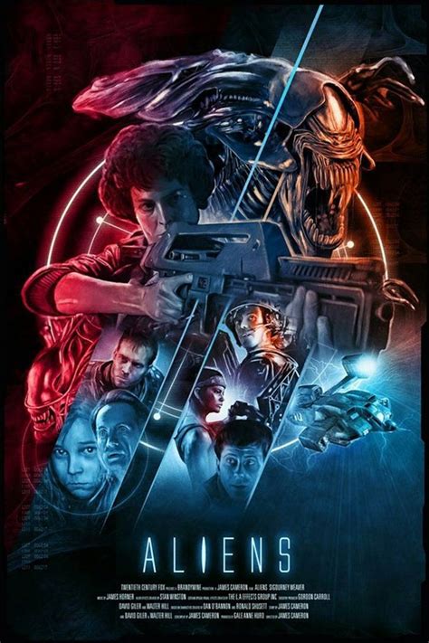 Aliens by Richard Davies - Home of the Alternative Movie Poster -AMP ...