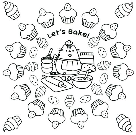 Pusheen Coloring Pages - Best Coloring Pages For Kids