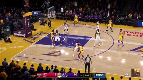 NBA LIVE 19 Lakers vs Pelicans LIVE STREAM - YouTube