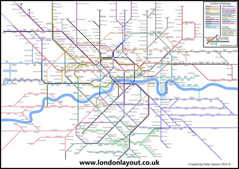 Underground Train Map London ~ CINEMERGENTE