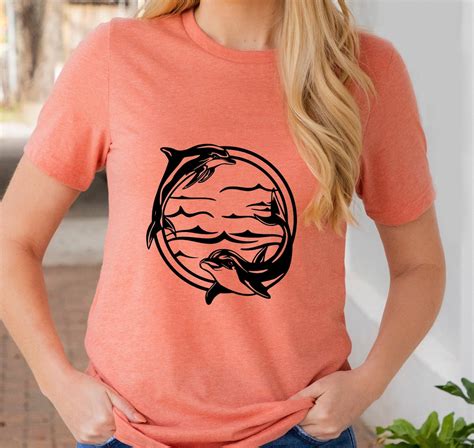 Dolphin T-Shirt Dolphin Lover Shirt Dolphin shirt gift for | Etsy