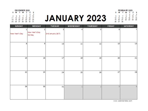 2023 Calendar Planner UK Excel - Free Printable Templates