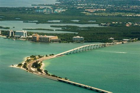 Sanibel Causeway Bridge, Lee County, Florida (photo by Beaver Aviation ...