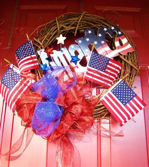 Cool wreaths for Memorial or Labor Day