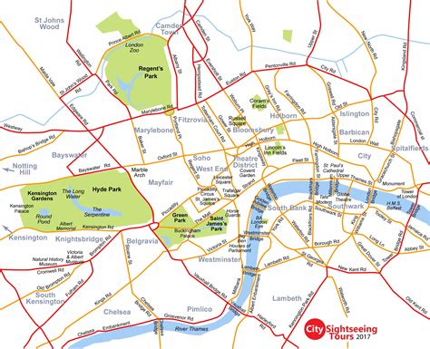 Map of London Neighborhoods - London Neighborhood map with list of ...