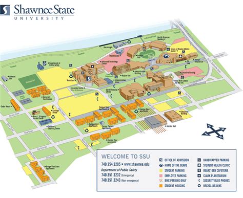 Shawnee State University Campus Map Boston Massachusetts On A Map ...