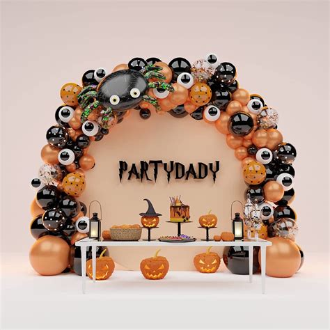 Halloween Balloon Arch Kit 122 Pcs Halloween Balloon - Etsy