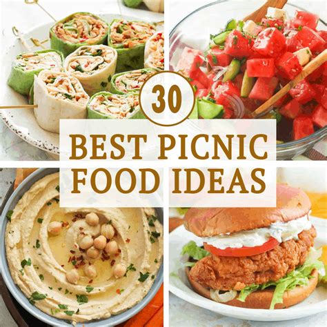 30 Best Picnic Food Ideas - Immaculate Bites