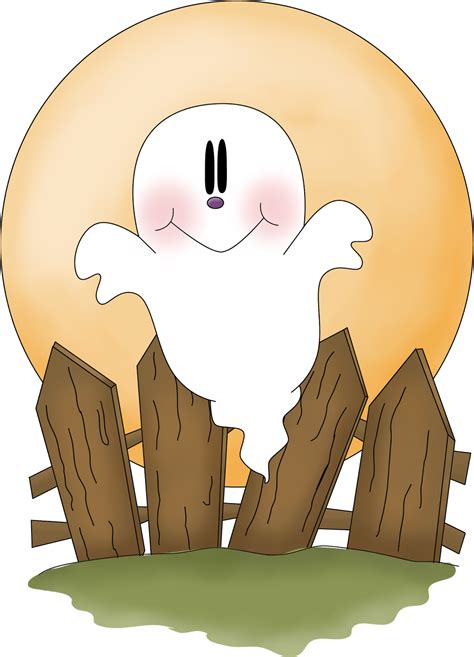 Halloween Ghosts Clipart. - Oh My Fiesta! in english