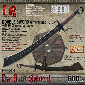 Second Life Marketplace - Da Dao Sword (box) - double sword