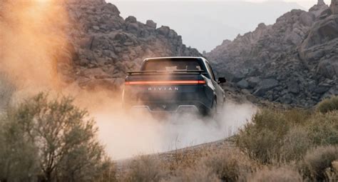 Rivian R1T test drive video showcases electric pickup’s off-road capability