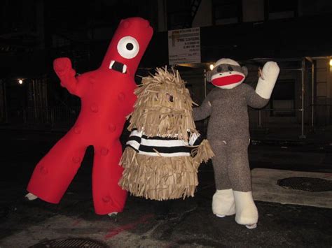 Muno (from Yo Gabba Gabba) | Halloween parade, Sock monkey, Diy costumes