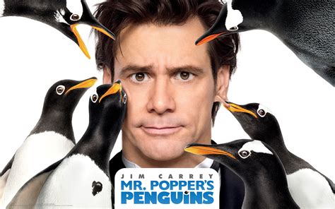 Download Jim Carrey Movie Mr. Popper's Penguins Wallpaper