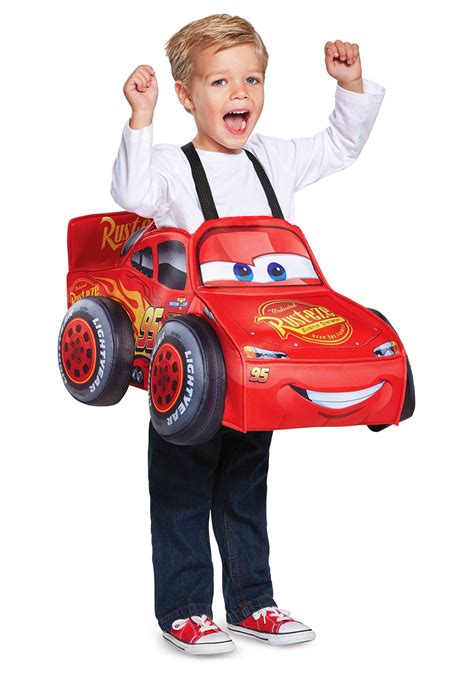 Toddler Lightning McQueen 3D Costume