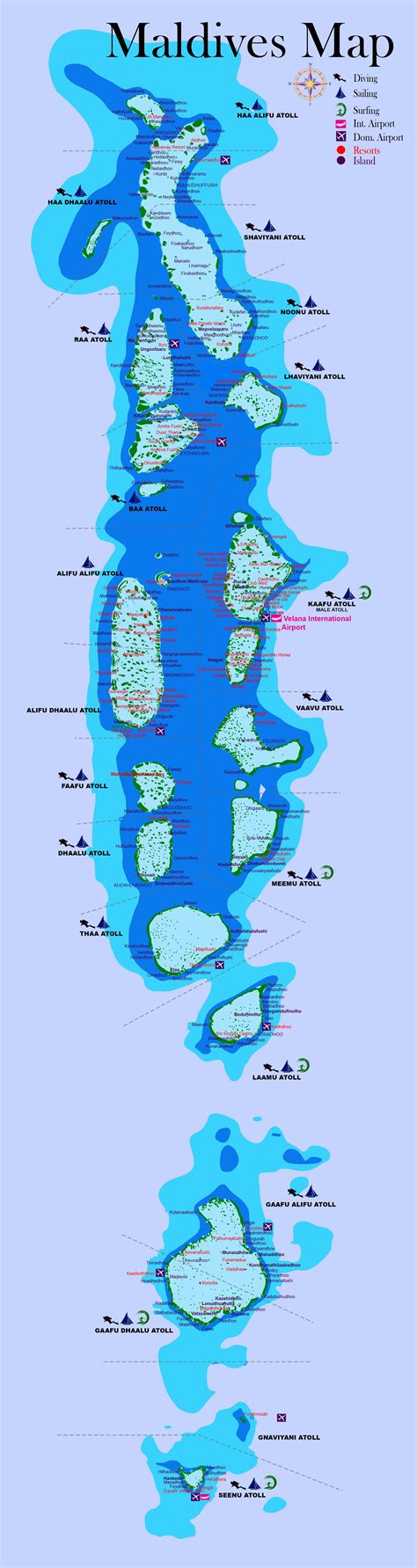 Maldives Map full. | Maldives island, Maldives travel, Where is maldives