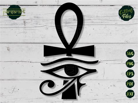 Eye of Horus SVG Ankh Cross SVG Egyptian Symbol SVG - Etsy