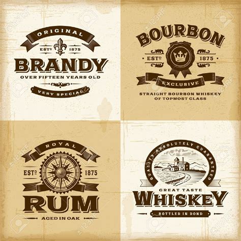 Whiskey Bottle Label Template Free - Design Talk