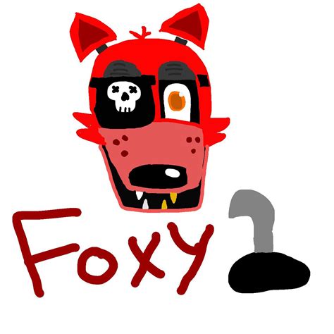 Foxy Fan Art Art by:Me : fivenightsatfreddys