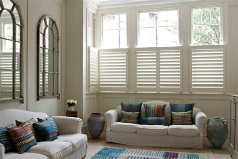 Cafe Style shutters from The Interior Shutter Company