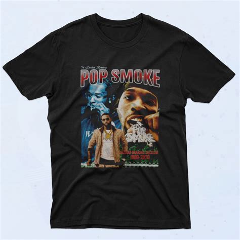 Pop Smoke In Loving Memory 90s T Shirt Style - 90sclothes.com