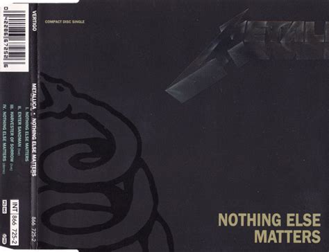 Metallica - Nothing Else Matters (CD, Single) | Discogs