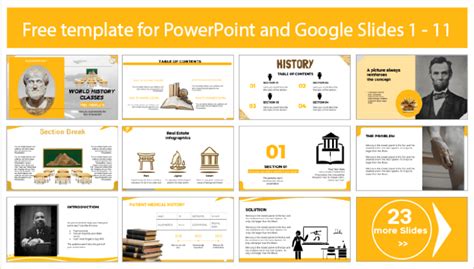 History Lesson Template - PowerPoint Templates and Google Slides